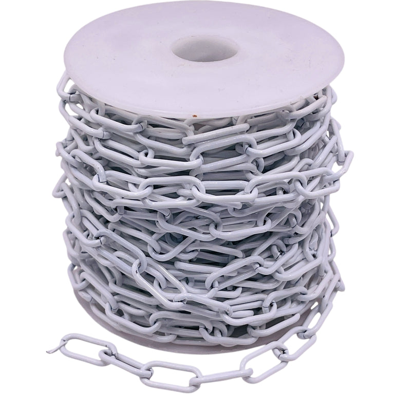 Losolo 16.5x7.5mm Stainless Steel Chain White