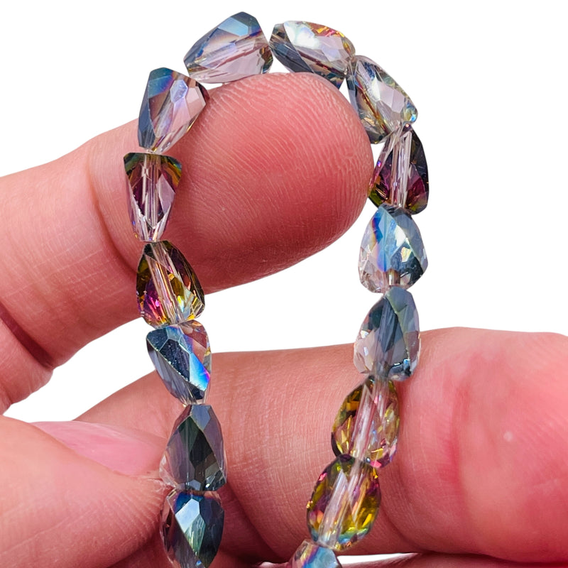 7mm Triangle Glass Crystal Package Deal