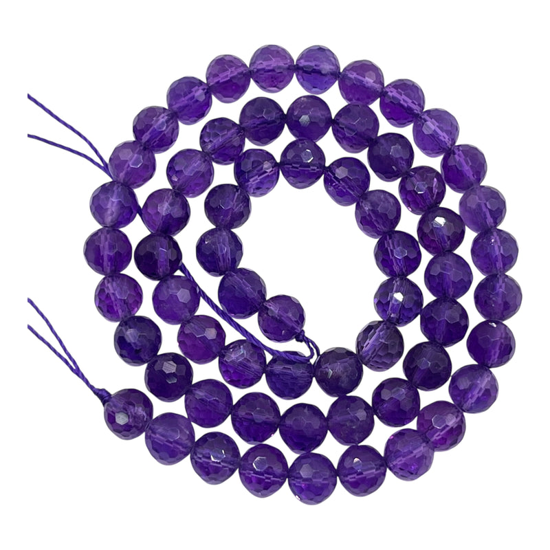 6mm Round Cut Amethyst A Grade