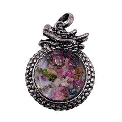 Tourmaline Dragon Pendant