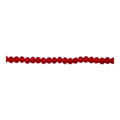3mm Thunder Polish Glass Crystal Roundel Cut Med Siam