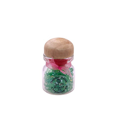 3mm Thunder Polish Glass Crystal Bicone Chrysolite AB Bottle