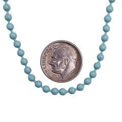 Losolo 3mm Ball Chain Stainless Steel Chain Turquoise