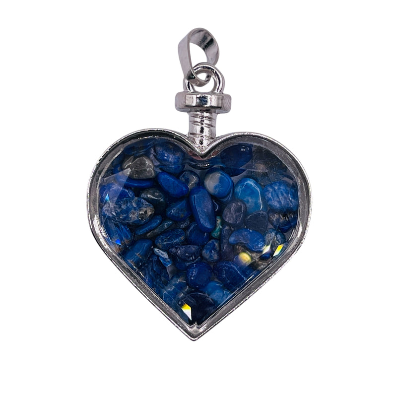 Lapis Lazuli Heart Pendant
