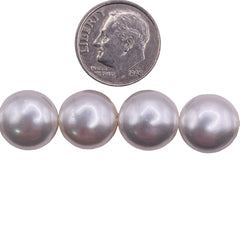 12mm Coin Shell Pearl