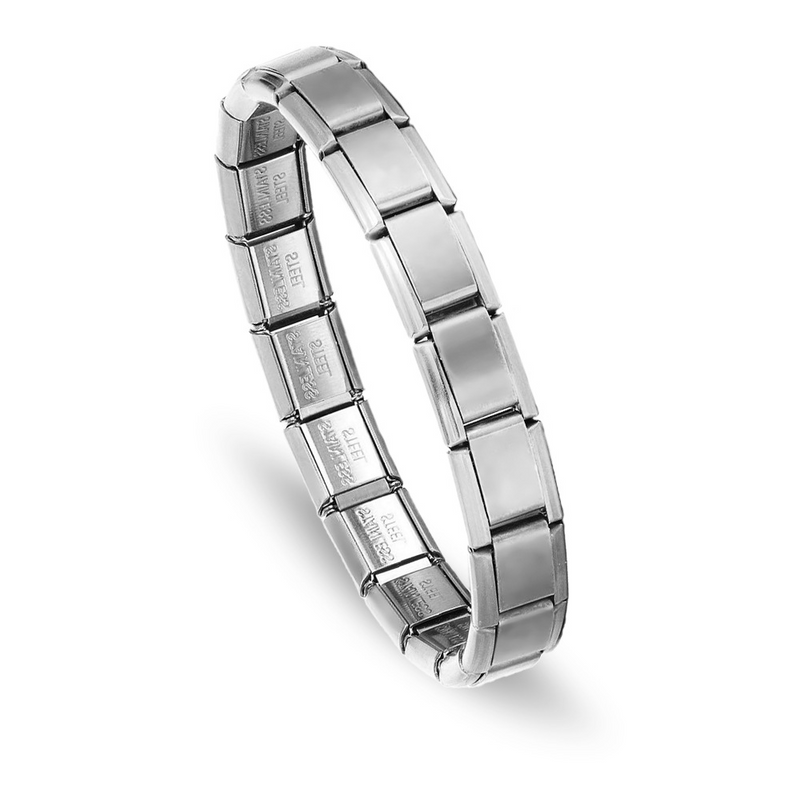 Quiges 9mm Italiaanse Schakel Bedel Module Roestvrij Staal Winnie beer voor Italië charms Link schakels Armbanden Quiges 9mm Italiaanse Schakel Bedel Module Roestvrij Staal Winnie beer voor Italië charms Link schakels Armbanden