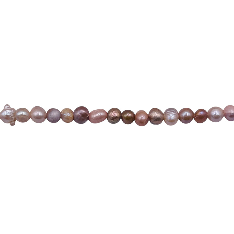 3 to 4mm Fresh Water Pearl Off Round