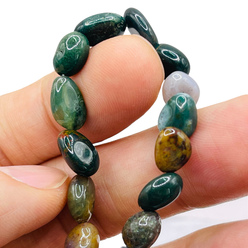 5 to 11mm Nugget Indian Agate