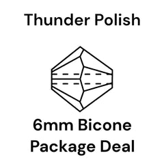 Thunder Polish 6mm Bicone Strand Package Deal