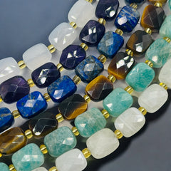 10x8mm Rectangle Cut Natural Gemstones Package Deal