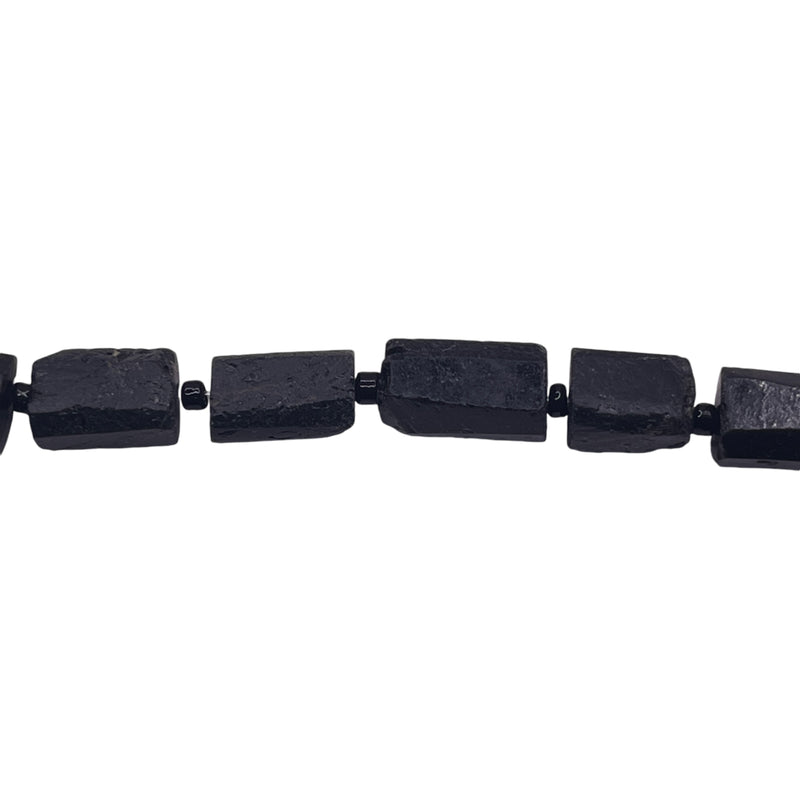 Rectangle Hand-Cut Black Tourmaline