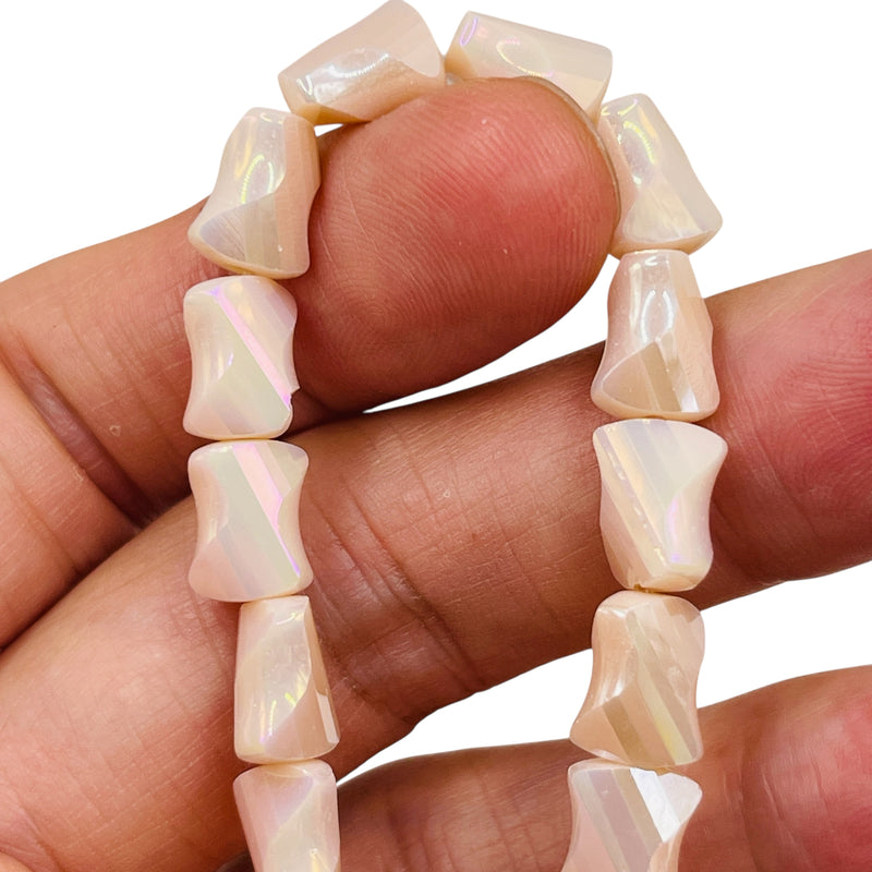 10x8mm Twisted Bow Tie Glass Crystal Package Deal