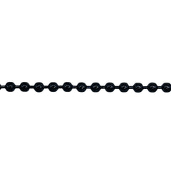 Losolo 3mm Ball Chain Stainless Steel Chain Black