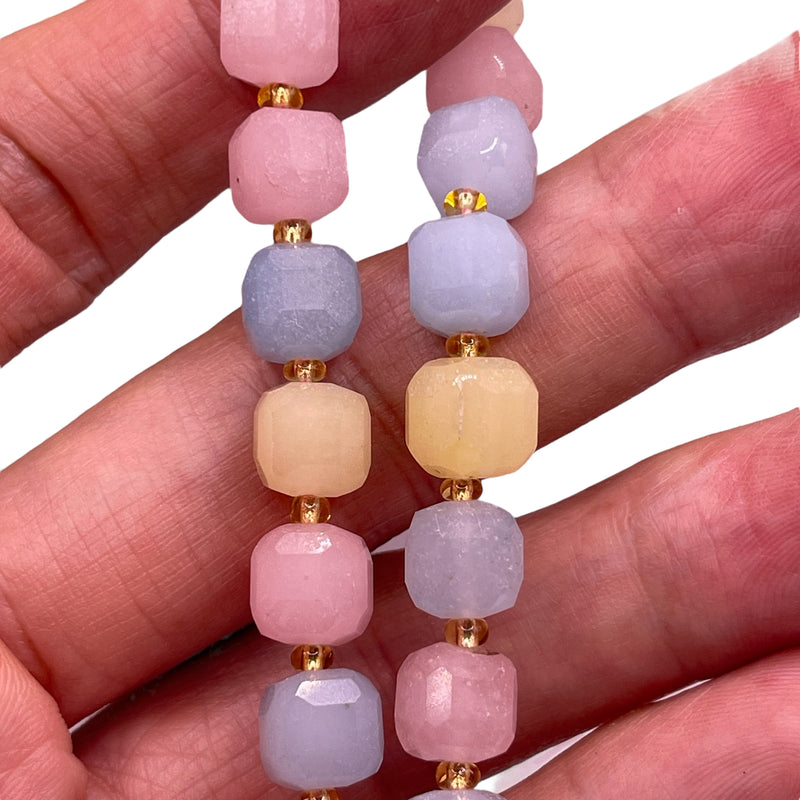 8mm Cube Morganite