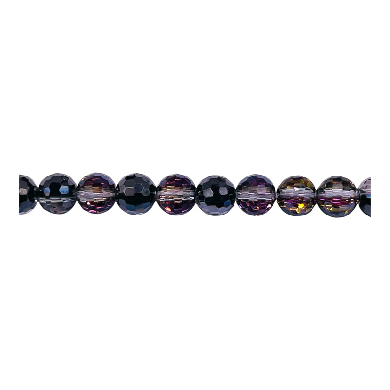 6mm Thunder Polish Round Disco Dark Violet Dream