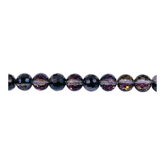 6mm Thunder Polish Round Disco Dark Violet Dream