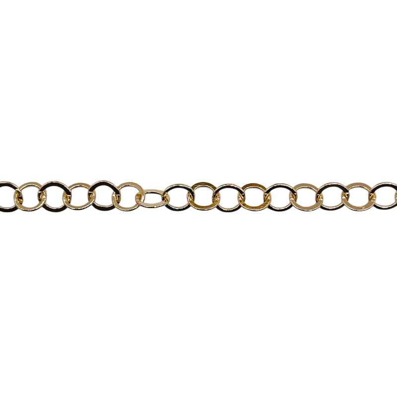 Losolo Chain 4mm 18K Gold Plated