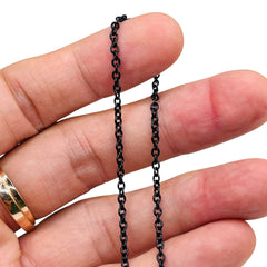 Losolo 2.6mm Stainless Steel Chain Black
