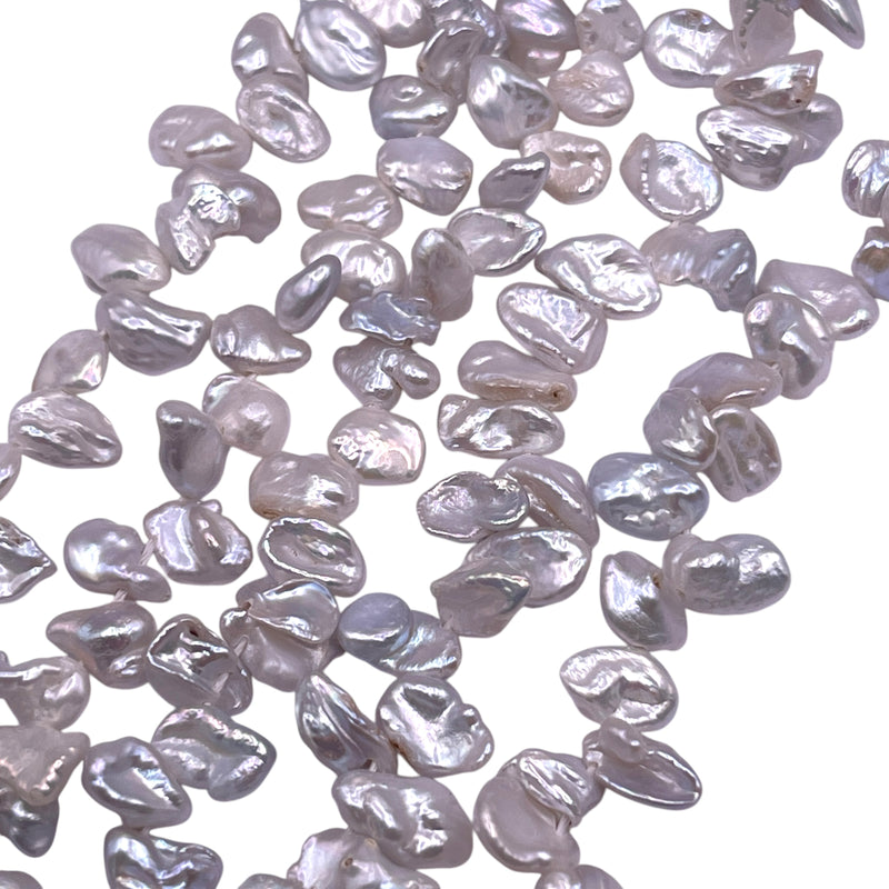 Fresh Water Pearl 8 to 6mm Heishi AAA
