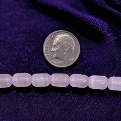 9x6mm Cylinder Super Cat Eye (Gypsum) Purple