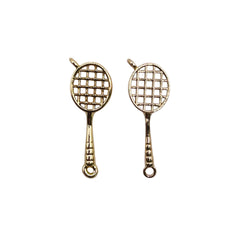 24x8mm Tennis Racket Charm