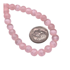 6mm Super Cat Eye(Gypsum) Pink