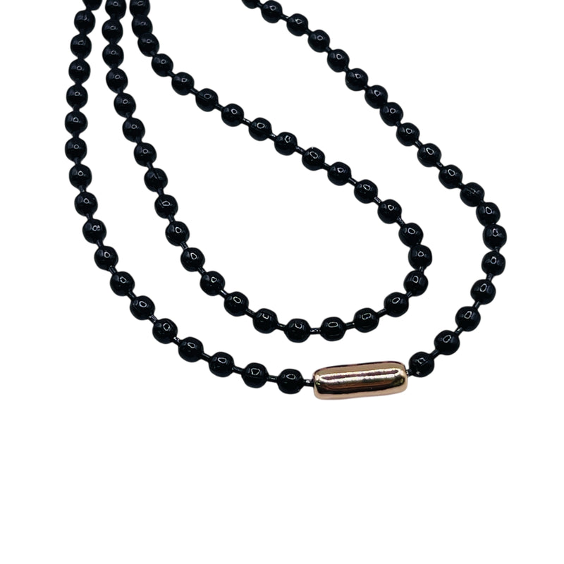 Losolo 3.2mm Ball Chain Connector 18K Gold Plated