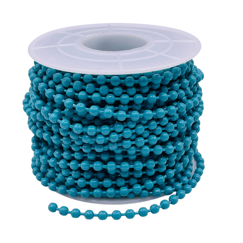Losolo 3mm Ball Chain Stainless Steel Chain Teal