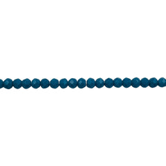 3mm Thunder Polish Glass Crystal Roundel Cut Ocean