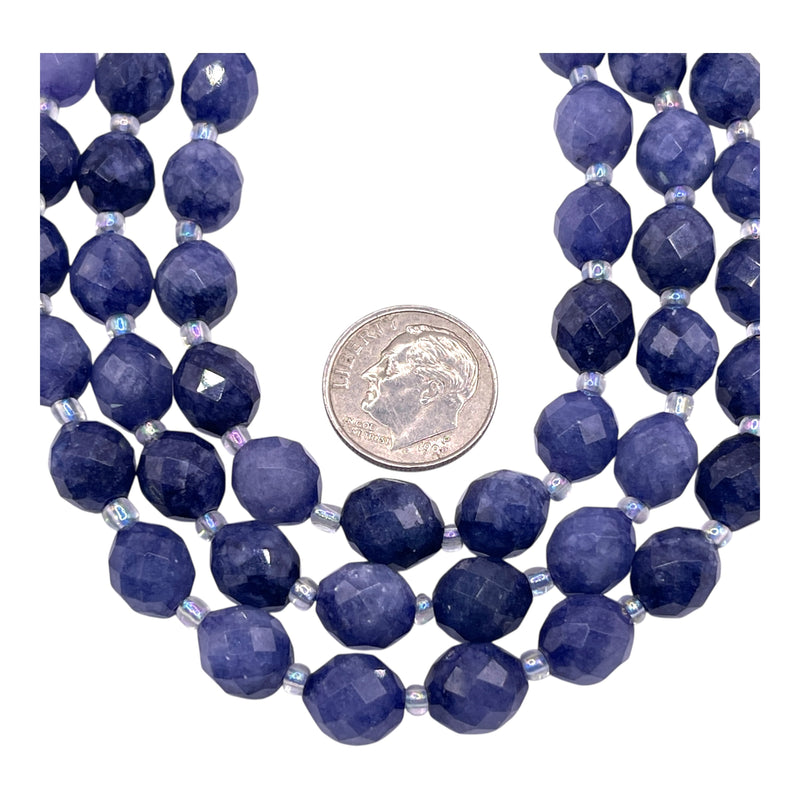 10x8mm Oval Cut Dyed Jade
