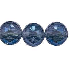 20mm Round Cut Glass Crystal Magic Blue