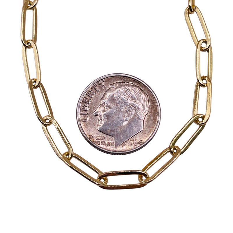Losolo Chain 11x4mm 18K Gold Plated