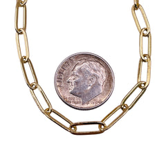 Losolo Chain 11x4mm 18K Gold Plated