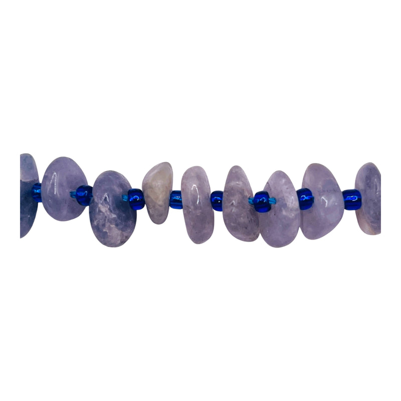 8 to 10mm Iolite Center Drilled