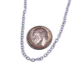 Losolo 2.6mm Stainless Steel Chain White