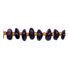 8 to 10mm Garnet Center Drilled