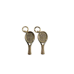 19x8mm Tennis Racket Charm