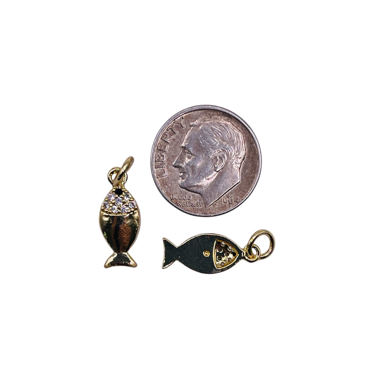 15x7mm Fish Charm
