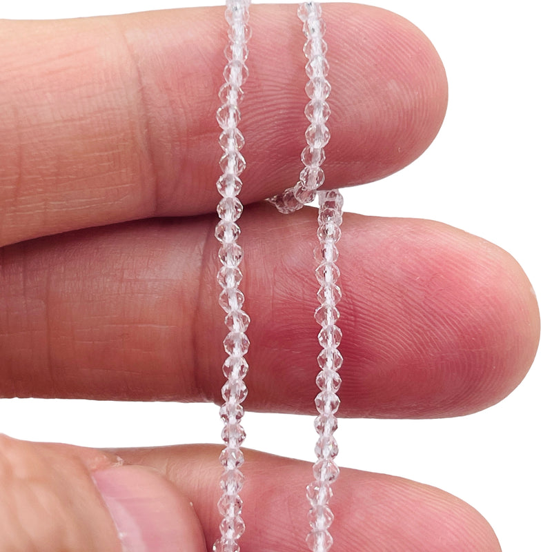 2mm Thunder Polish Round Cut Clear