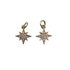 13mm Star Charms