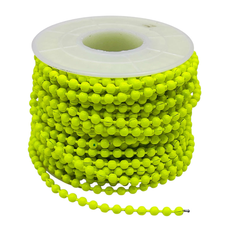 Losolo 3mm Ball Chain Stainless Steel Chain Yellow