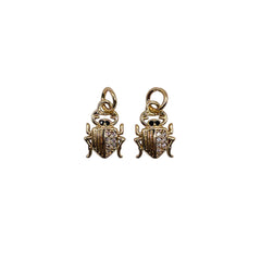 12x8mm Beetle Charm