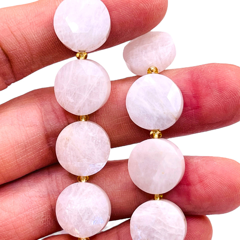 16mm Coin Cut Moonstone