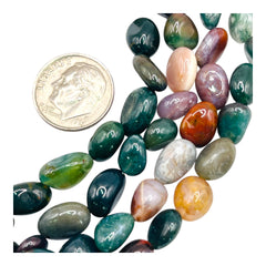 5 to 11mm Nugget Indian Agate