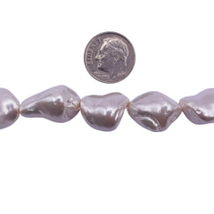 10-16mm Lg. Nugget Shell Pearl