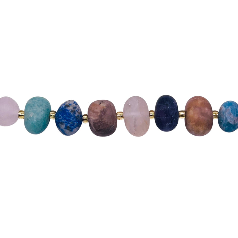 10 to 12mm Smooth Nuggets Gemstones Combo