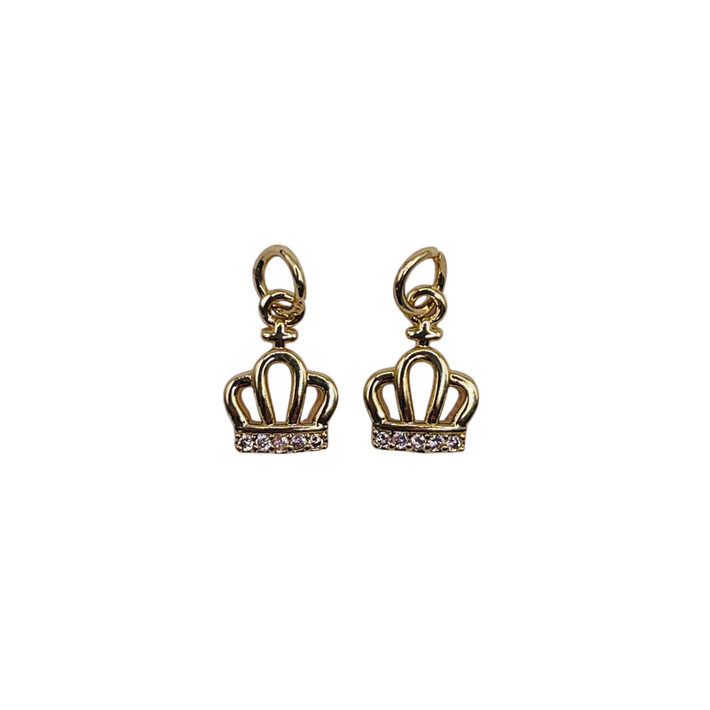 11x8mm Crown Charm