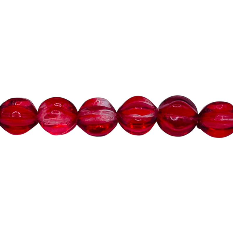 8mm Pumpkin Glass Halloween Theme