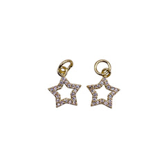 12x10mm Star Charm