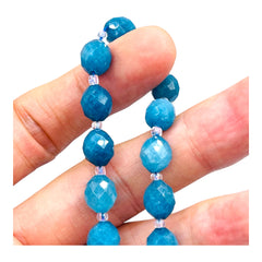 10x8mm Oval Cut Dyed Jade